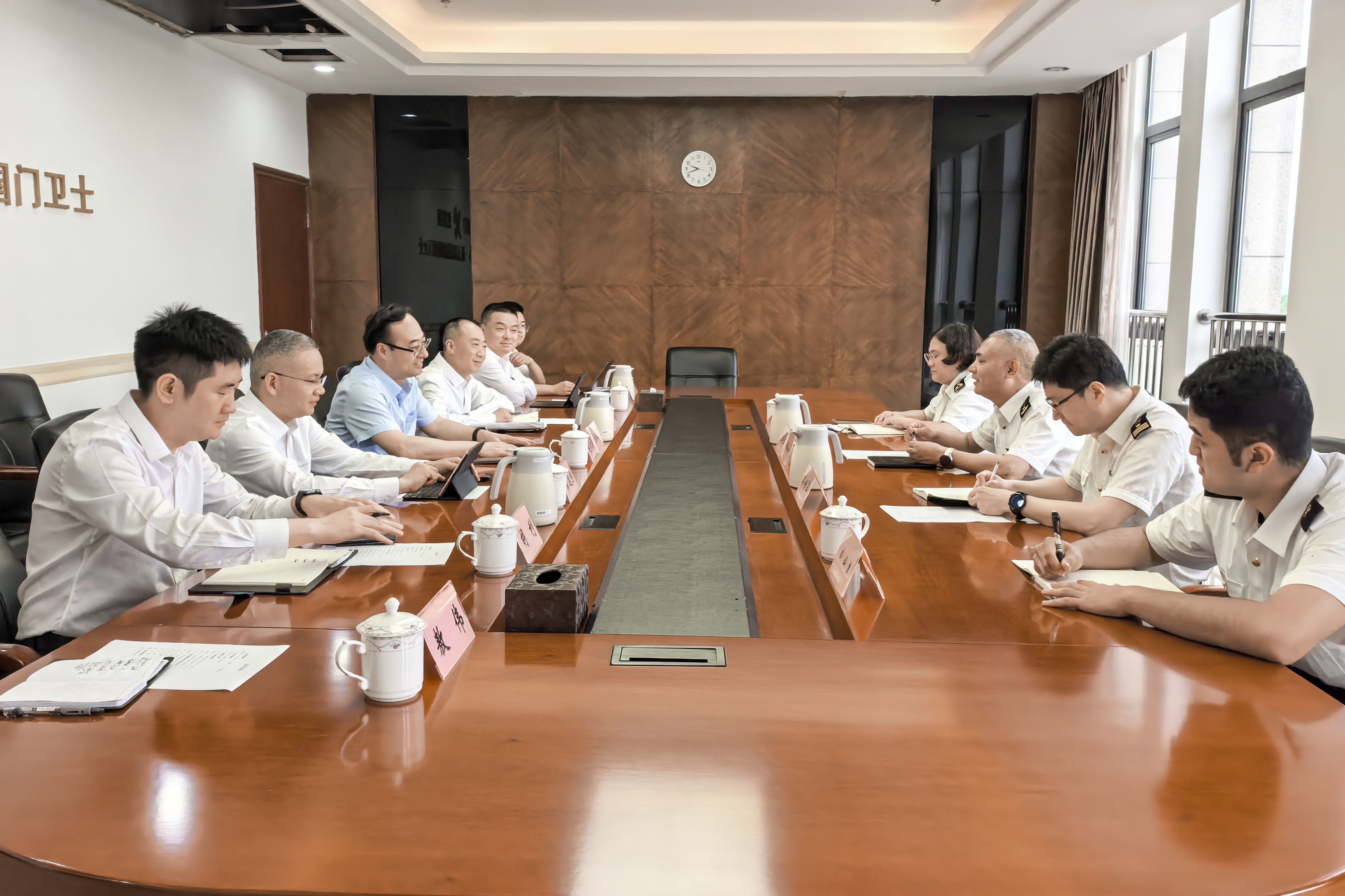 深化關(guān)企協(xié)作！趙仕清帶隊(duì)走訪(fǎng)涪陵海關(guān)
